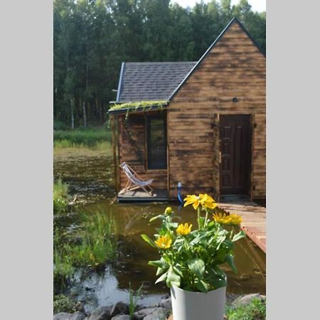 Heather Hut, Off-Grid Cottage On A Pond+2 Ha Darzkowo Extérieur photo