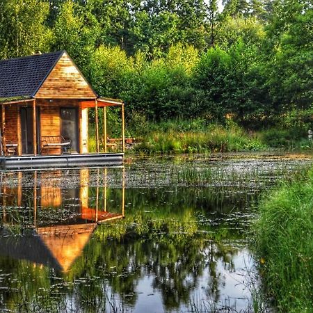 Heather Hut, Off-Grid Cottage On A Pond+2 Ha Darzkowo Extérieur photo